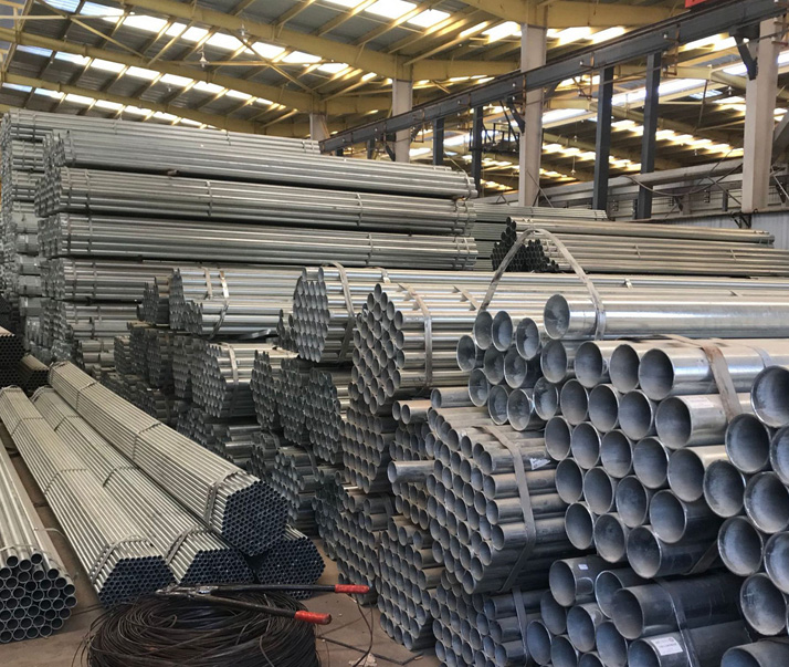 福海q235b热镀锌带钢管